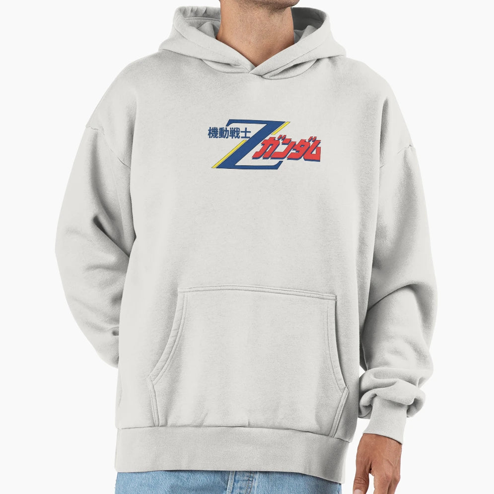 Gundam Zeta Title Logo Jp Hoodie - Unique Graphic for Adults - T-Shirt, Sweatshirt, Hoodie