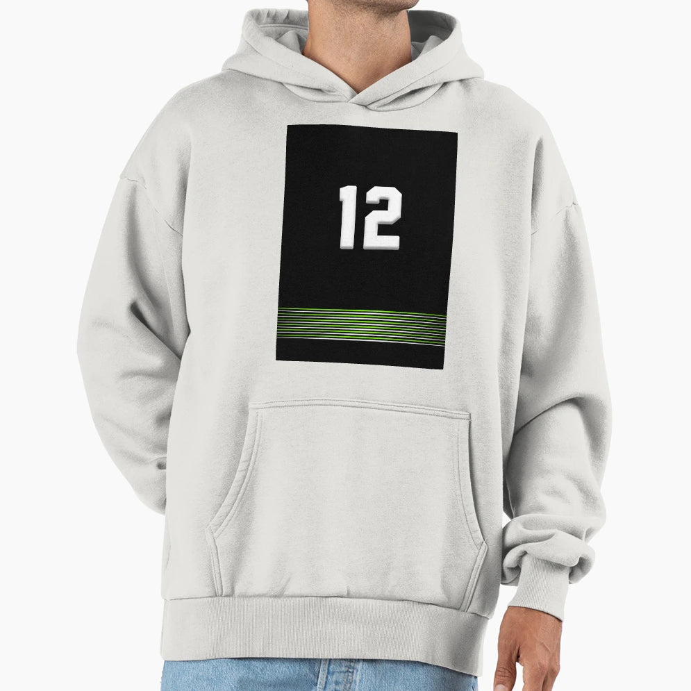 Baseball Neon Jersey Lovers Neon Glow Hoodie - Novelty Apparel Men Women - T-Shirt, Sweatshirt, Hoodie