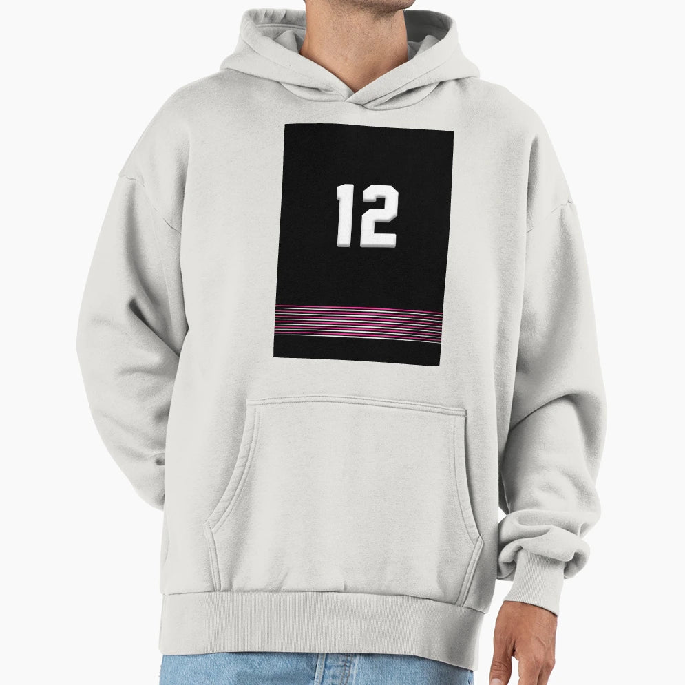 Baseball Neon Jersey Lovers Neon Hoodie - Aesthetic Graphic for Adults - T-Shirt, Sweatshirt, Hoodie