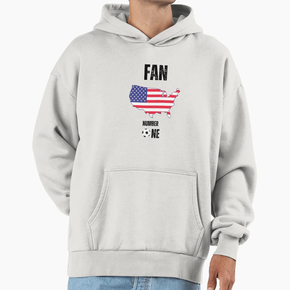 Us Teeshirt Soccer Fan Number One T-Shirt - Trendy Graphic for Adults - T-Shirt, Sweatshirt, Hoodie