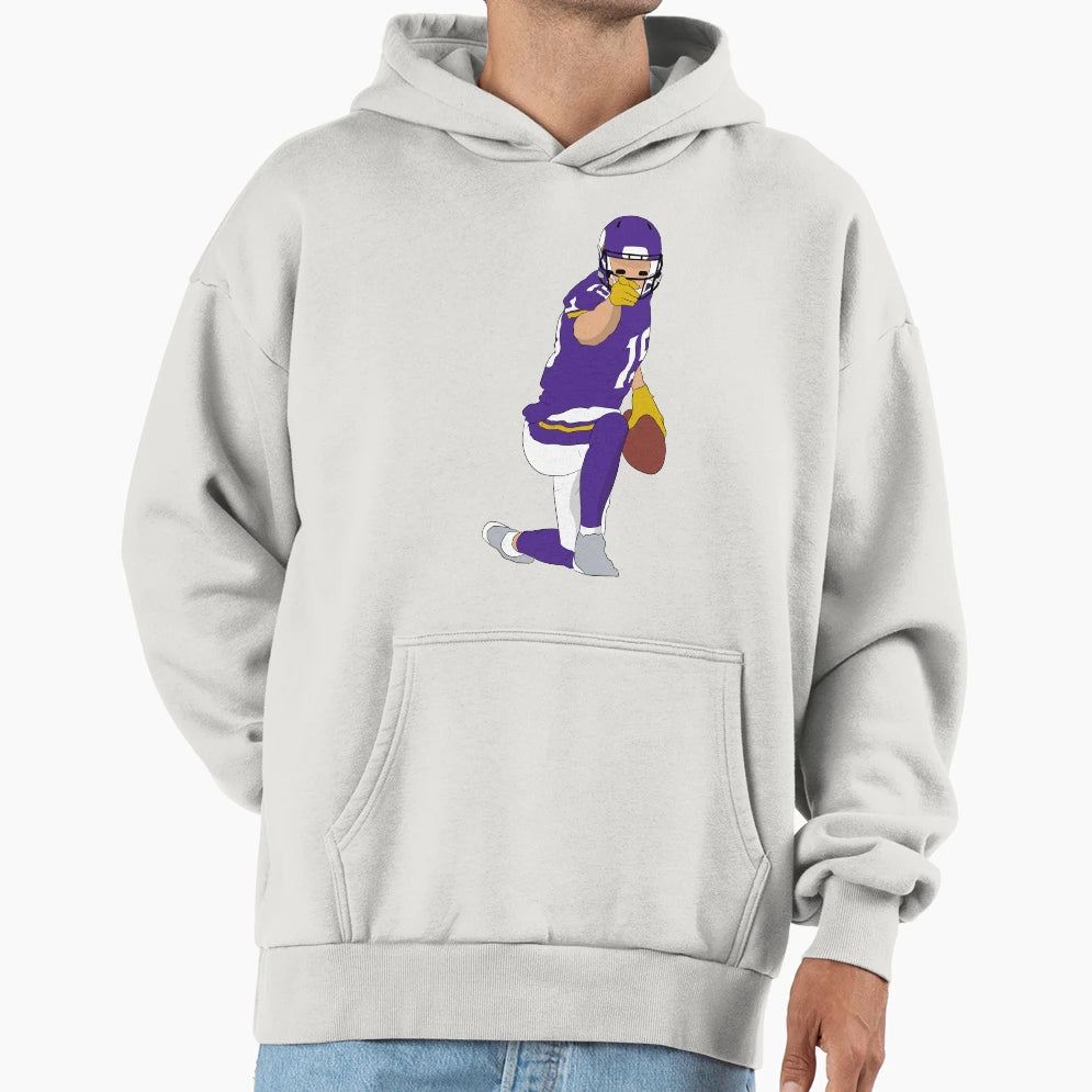 First Down Hoodie - Trendy Graphic for Adults - T-Shirt, Sweatshirt, Hoodie