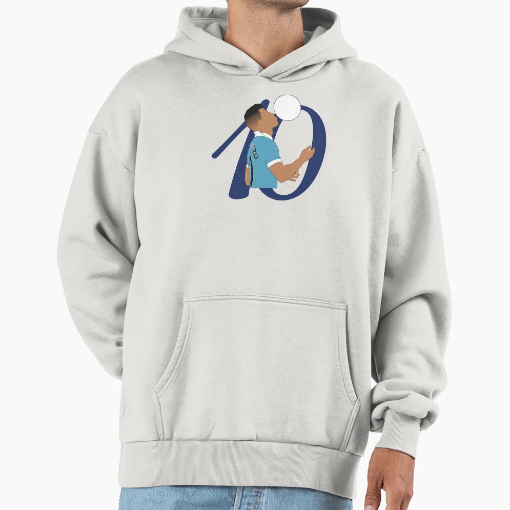 Aguero Hoodie - Fun Novelty Design Men Women - T-Shirt, Sweatshirt, Hoodie
