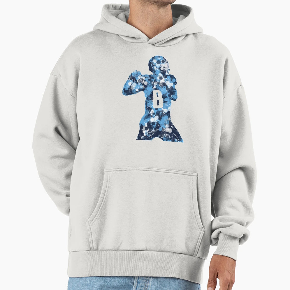 Splatter Mariota Hoodie - Fun Novelty Design Unisex - T-Shirt, Sweatshirt, Hoodie