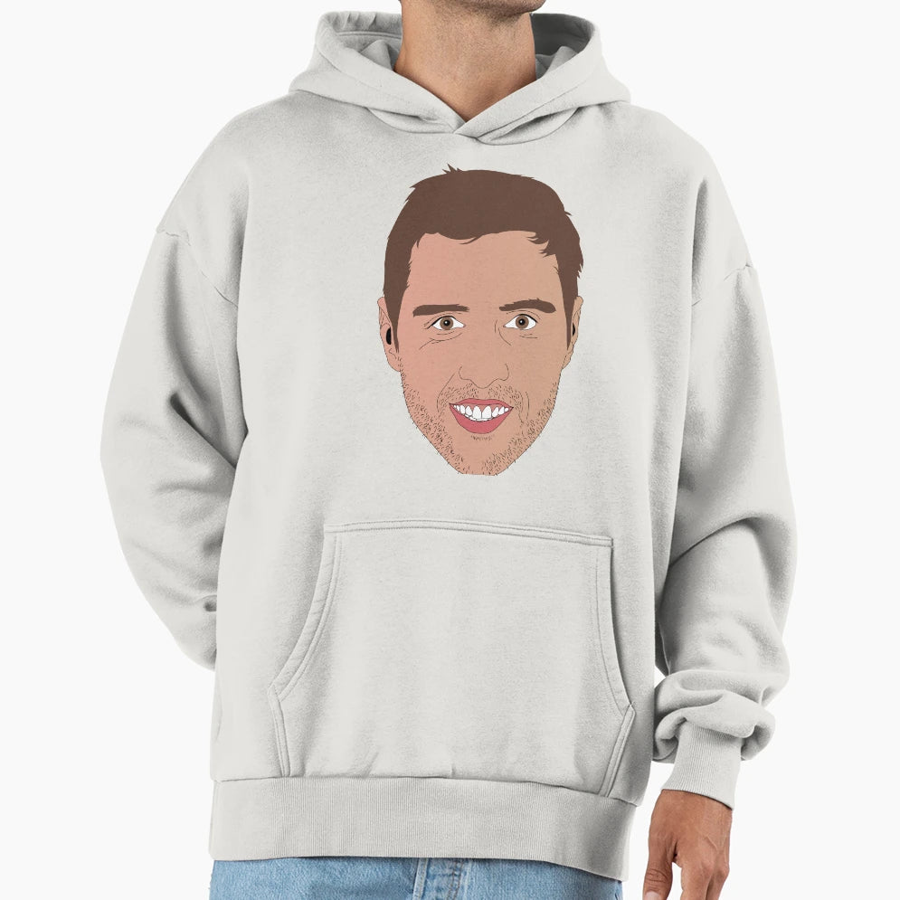 Nice Guy Red Hoodie - Unique Graphic Unisex - T-Shirt, Sweatshirt, Hoodie