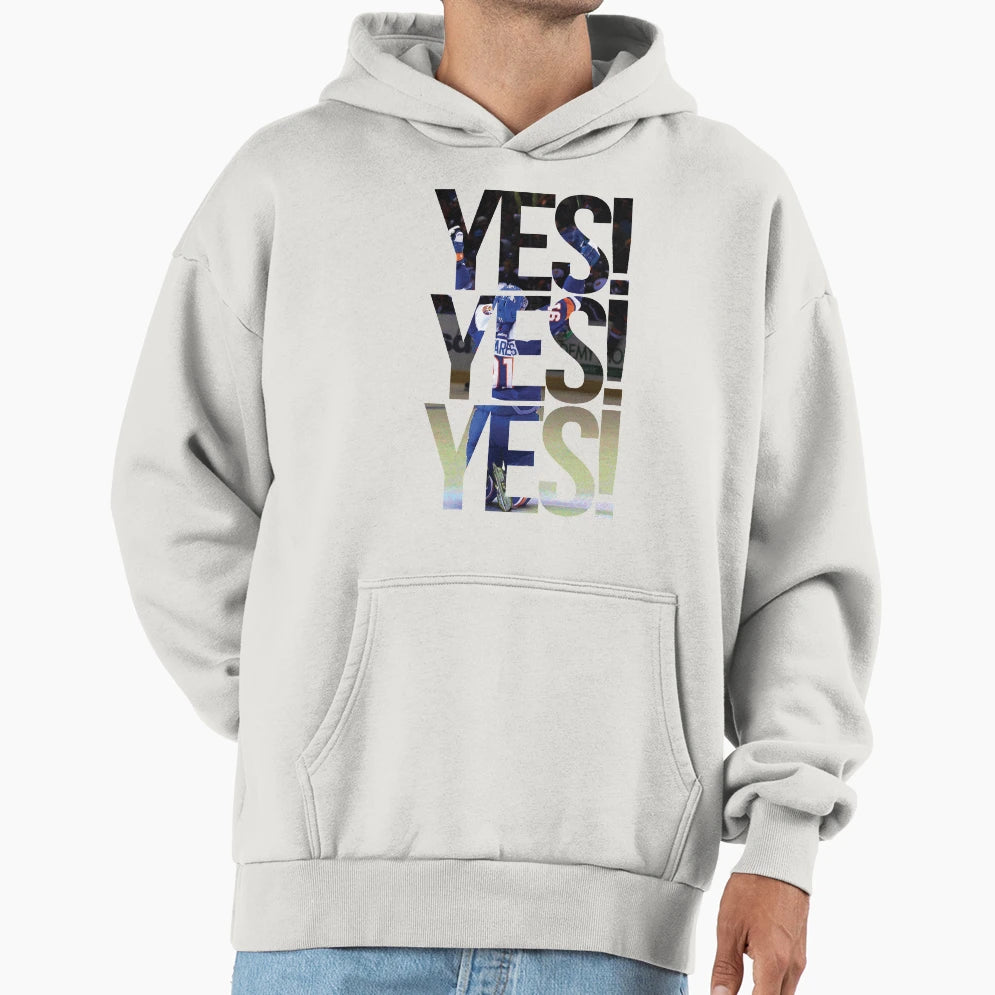 Yes Yes Yes New York Islanders Hoodie - Casual Everyday Wear Unisex - T-Shirt, Sweatshirt, Hoodie