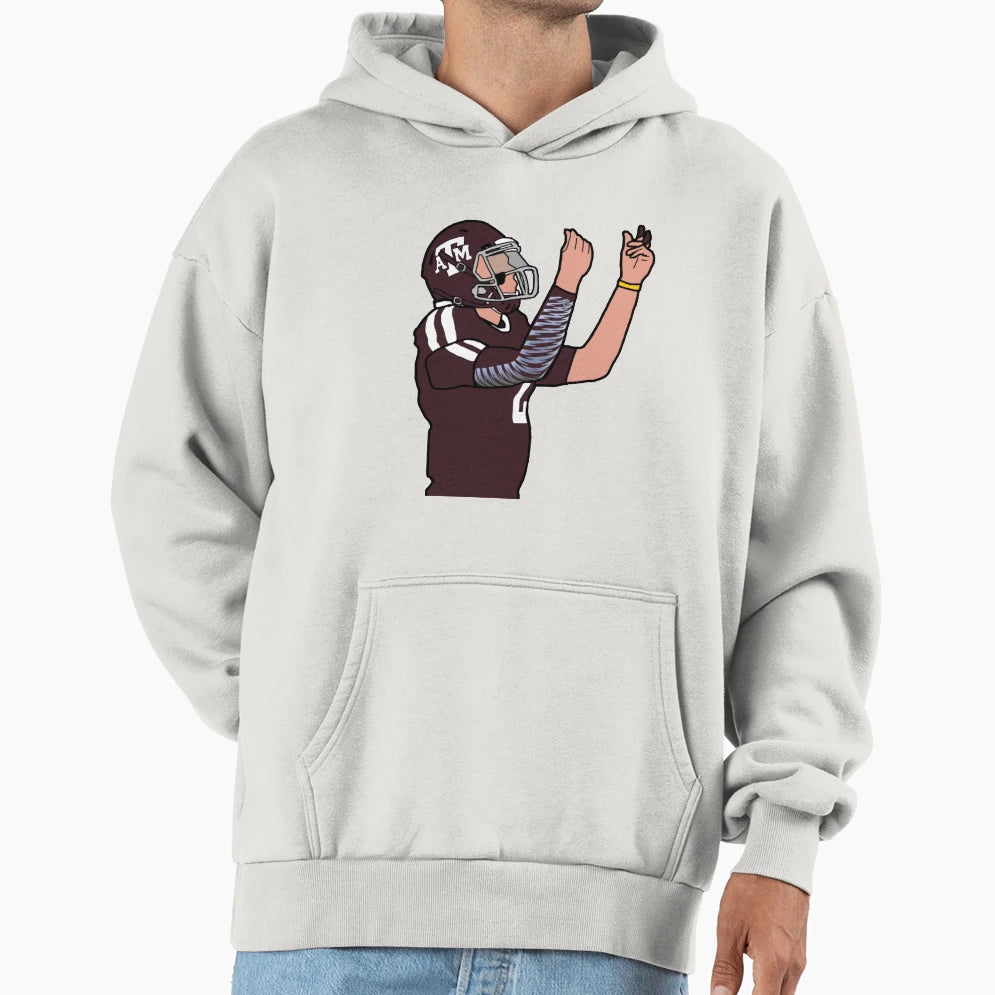 Johnny Football Hoodie - Novelty Apparel Unisex - T-Shirt, Sweatshirt, Hoodie