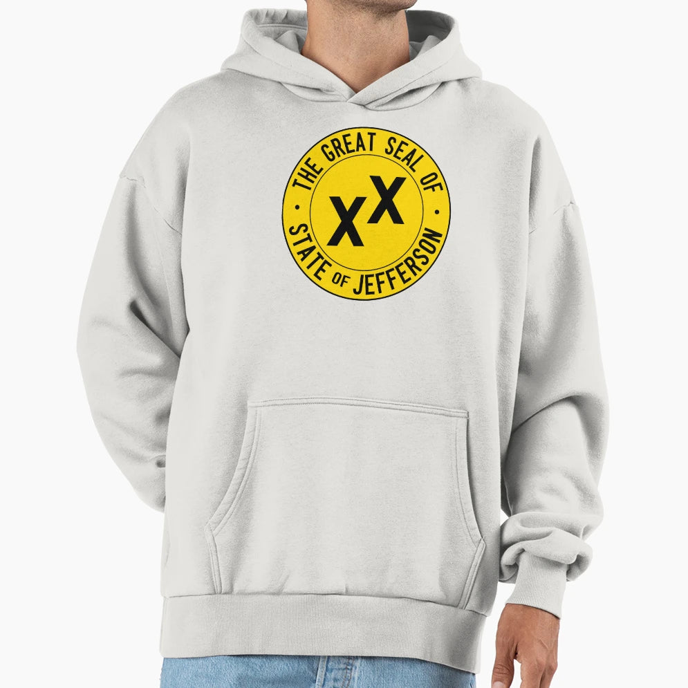 State Jefferson Hoodie - Custom Art Print Unisex - T-Shirt, Sweatshirt, Hoodie