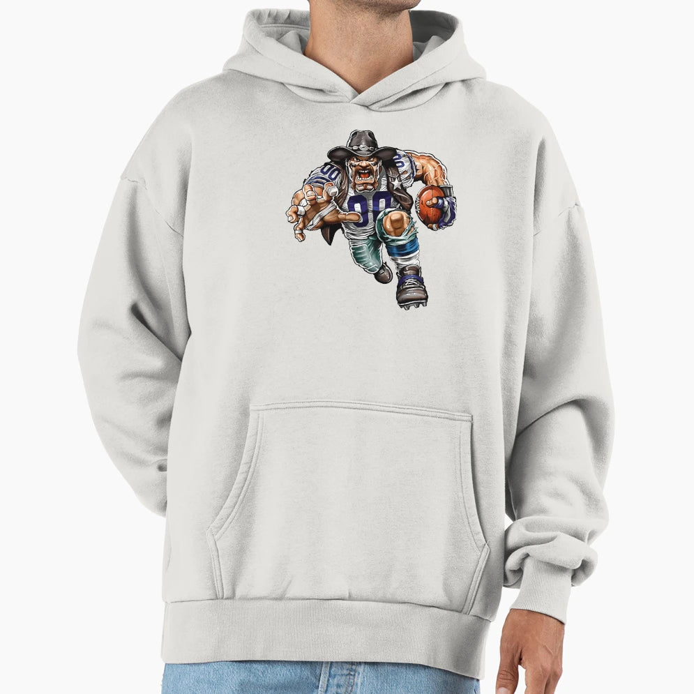 Mascot American Football Hoodie - Unique Graphic for Adults - T-Shirt, Sweatshirt, Hoodie
