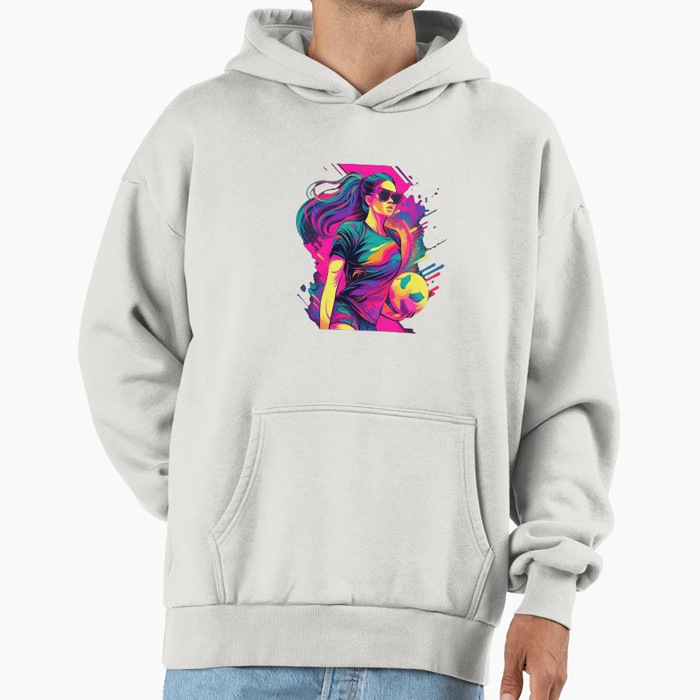 Volleyball Player 5 Hoodie - Novelty Apparel for Adults - T-Shirt, Sweatshirt, Hoodie