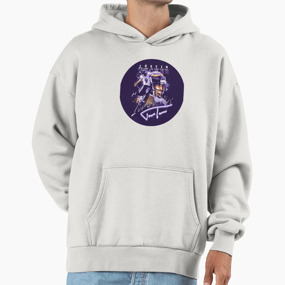 Justin Tucker Hoodie - Unique Graphic Unisex - T-Shirt, Sweatshirt, Hoodie