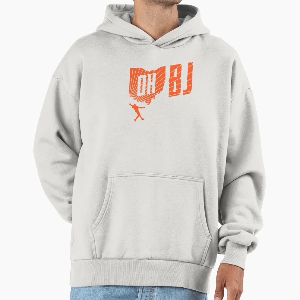 Odell Beckham Jr Oh Bj Browns Hoodie - Trendy Graphic Men Women - T-Shirt, Sweatshirt, Hoodie