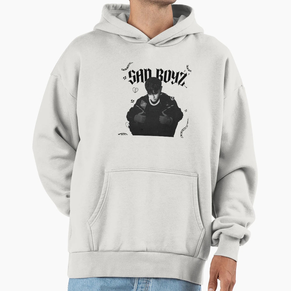 Junior H Sad Boyz Tour Hoodie - Graphic Print Men Women - T-Shirt, Sweatshirt, Hoodie