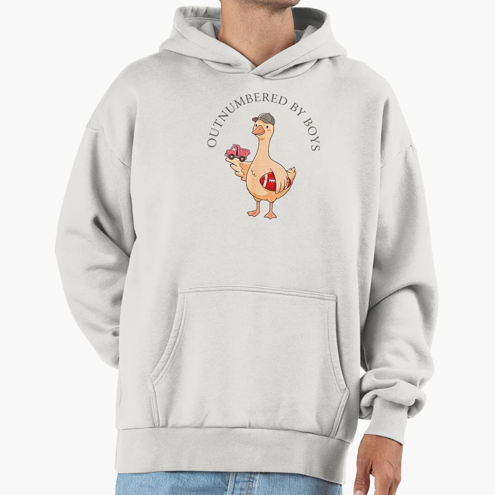 Outnumbered Hoodie - Custom Art Print for Adults - T-Shirt, Sweatshirt, Hoodie