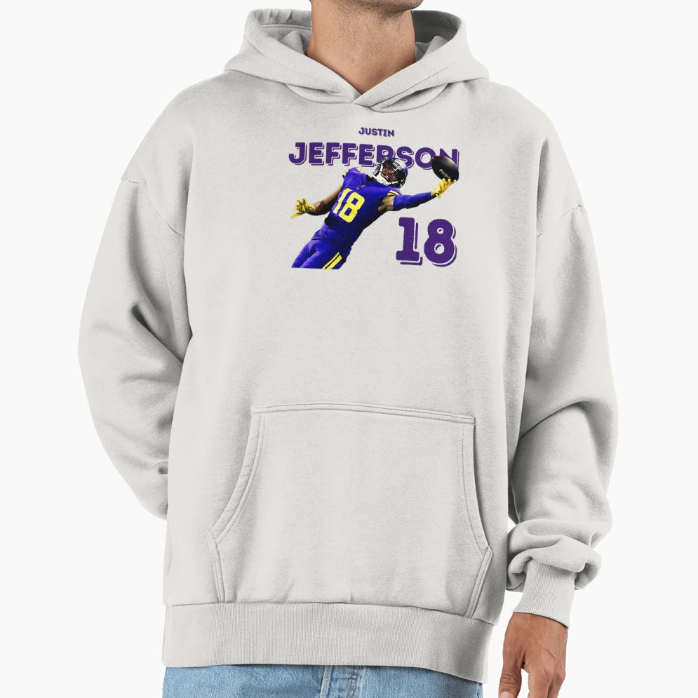 JJ Minnesota Catch Tariik 310 Hoodie - Aesthetic Graphic for Adults - T-Shirt, Sweatshirt, Hoodie