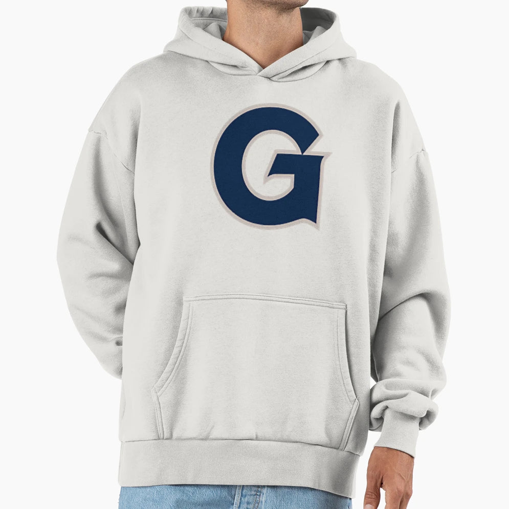 Georgetown University Logo Hoodie - Casual Everyday Wear Men Women - T-Shirt, Sweatshirt, Hoodie