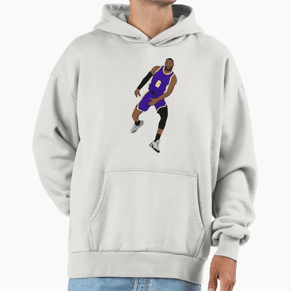 Lebron Celebration Hoodie - Graphic Print Men Women - T-Shirt, Sweatshirt, Hoodie