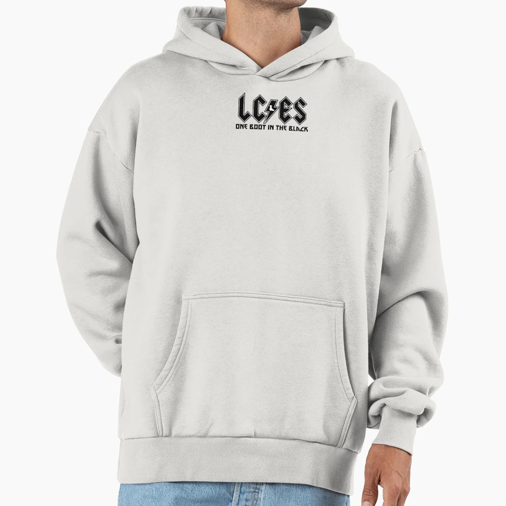 Lc Es One Boot Black Hoodie - Graphic Print Men Women - T-Shirt, Sweatshirt, Hoodie