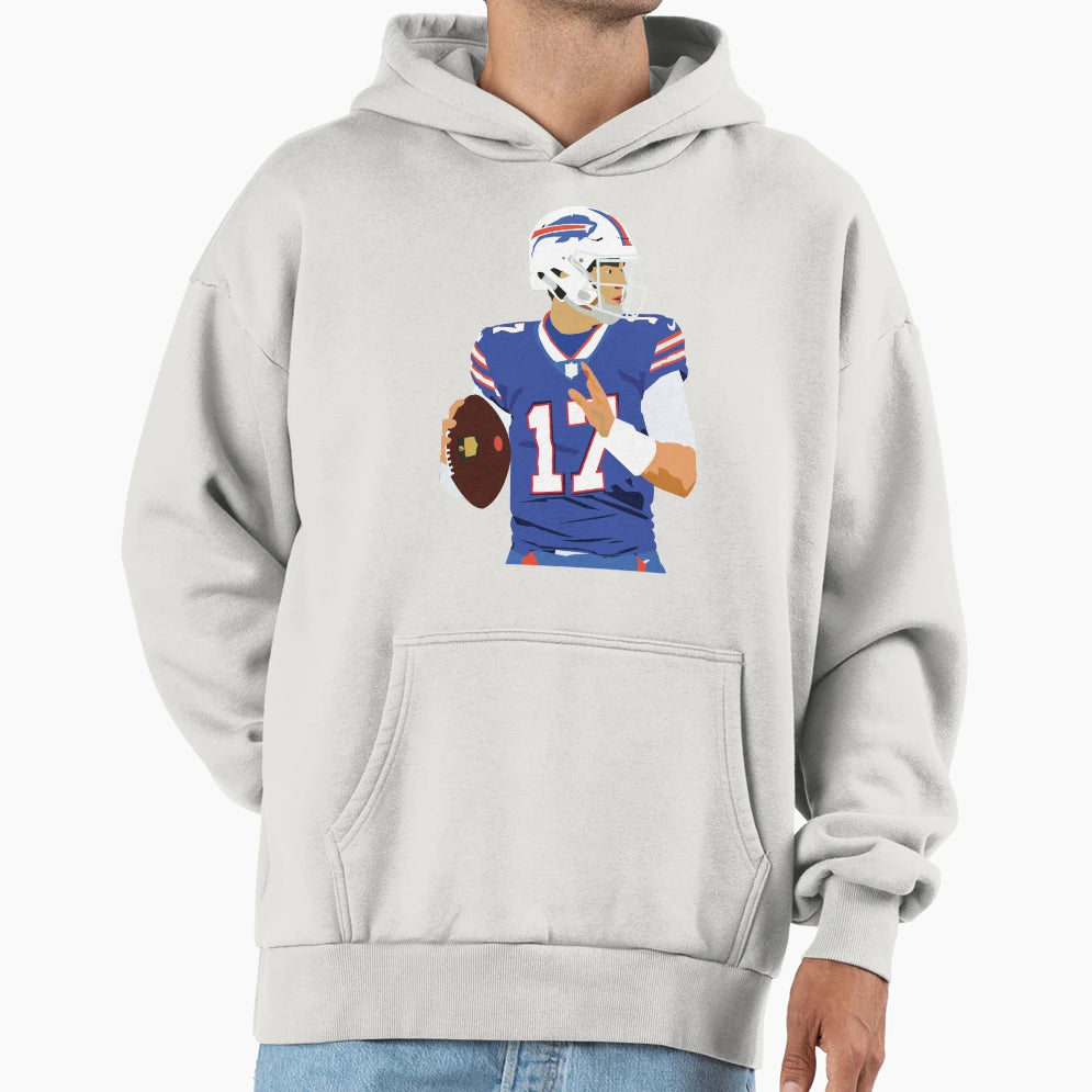 Buffalo Josh Hoodie - Casual Everyday Wear Men Women - T-Shirt, Sweatshirt, Hoodie
