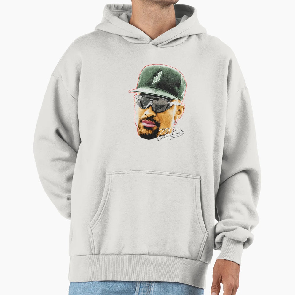 JH Big Face Hoodie - Custom Art Print Men Women - T-Shirt, Sweatshirt, Hoodie