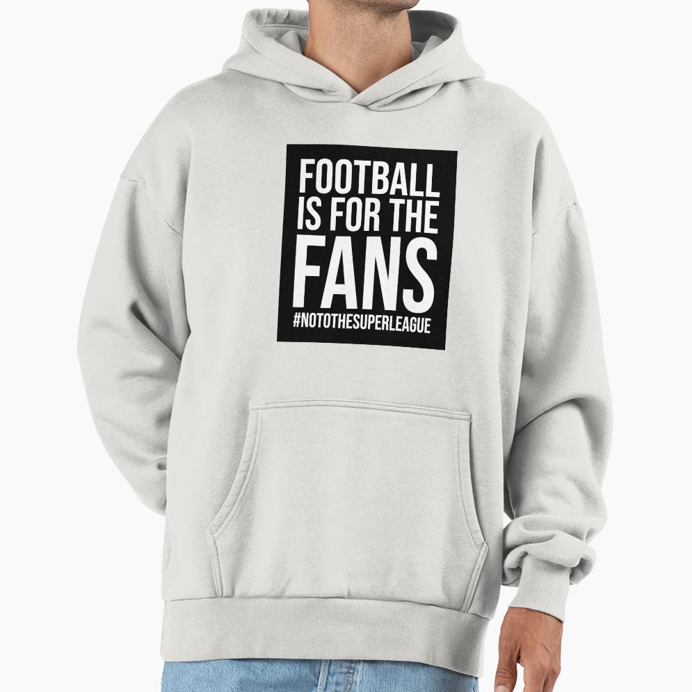 Copy Football Is Fans Hoodie - Minimalist Print Men Women - T-Shirt, Sweatshirt, Hoodie