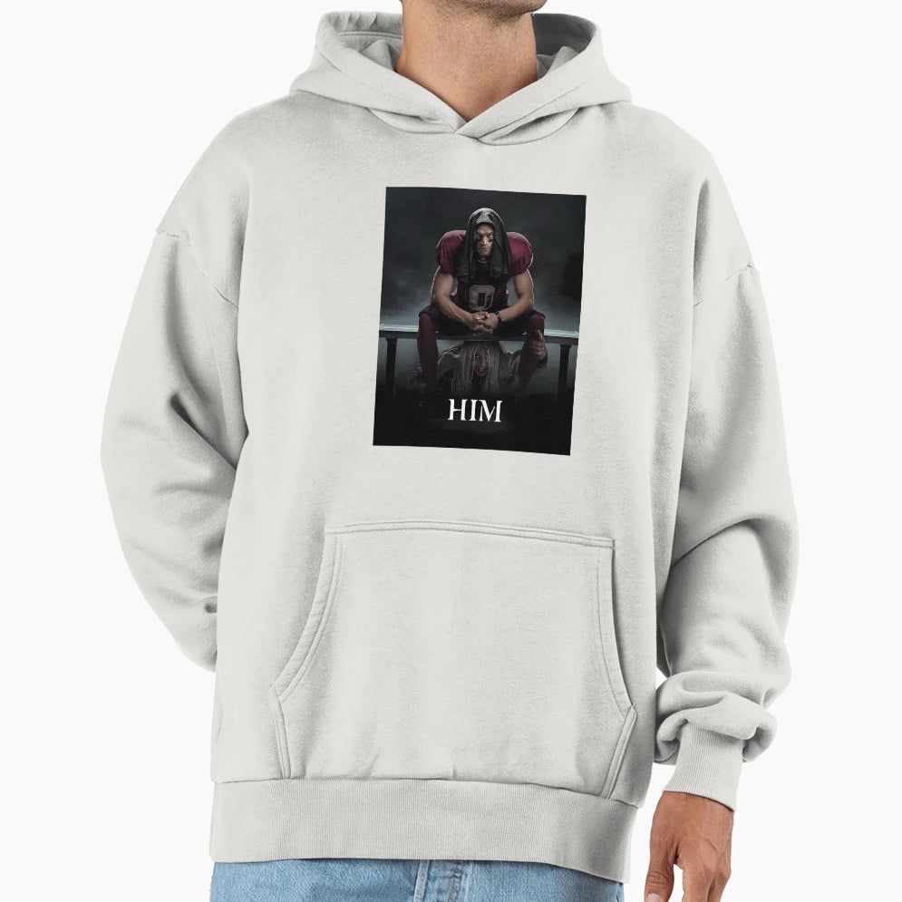 Him Movie Hoodie - Minimalist Print for Adults - T-Shirt, Sweatshirt, Hoodie