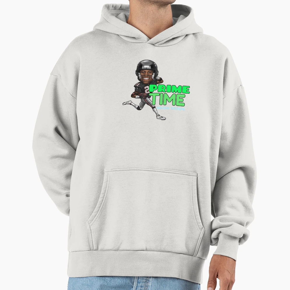 Prime Time Deion Sanders Hoodie - Trendy Graphic for Adults - T-Shirt, Sweatshirt, Hoodie