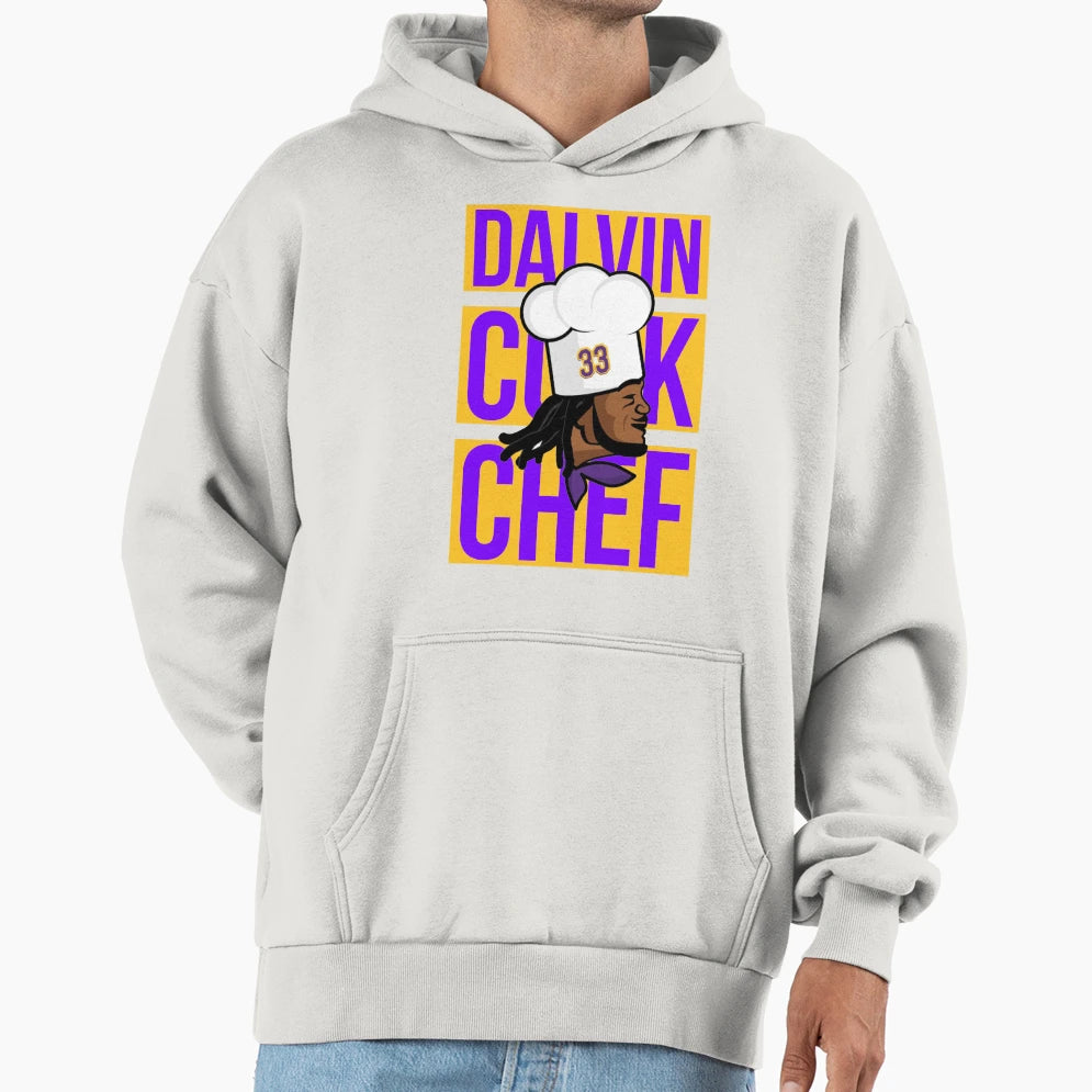 Dalvin Cook Chef Hoodie - Aesthetic Graphic for Adults - T-Shirt, Sweatshirt, Hoodie