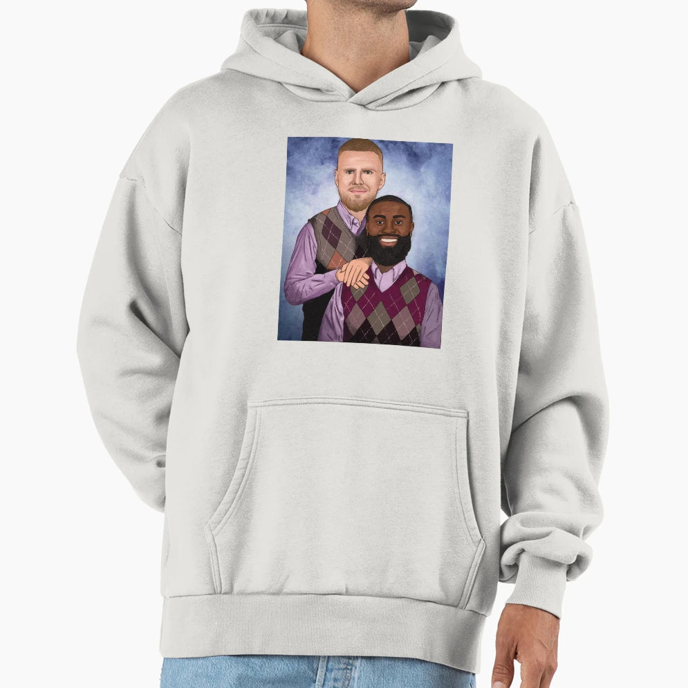 Porzingis And Jaylen Brown Hoodie - Graphic Print Unisex - T-Shirt, Sweatshirt, Hoodie