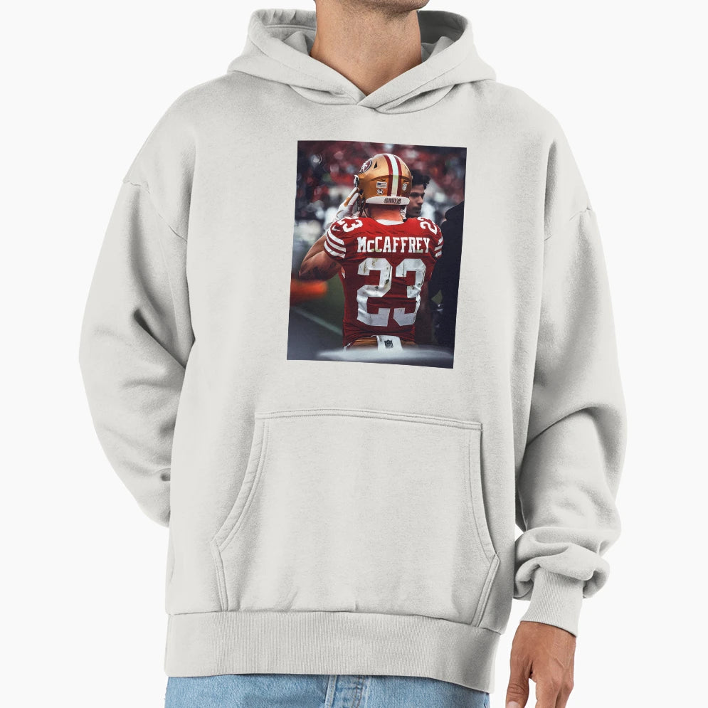 CM Football Hoodie - Minimalist Print for Adults - T-Shirt, Sweatshirt, Hoodie