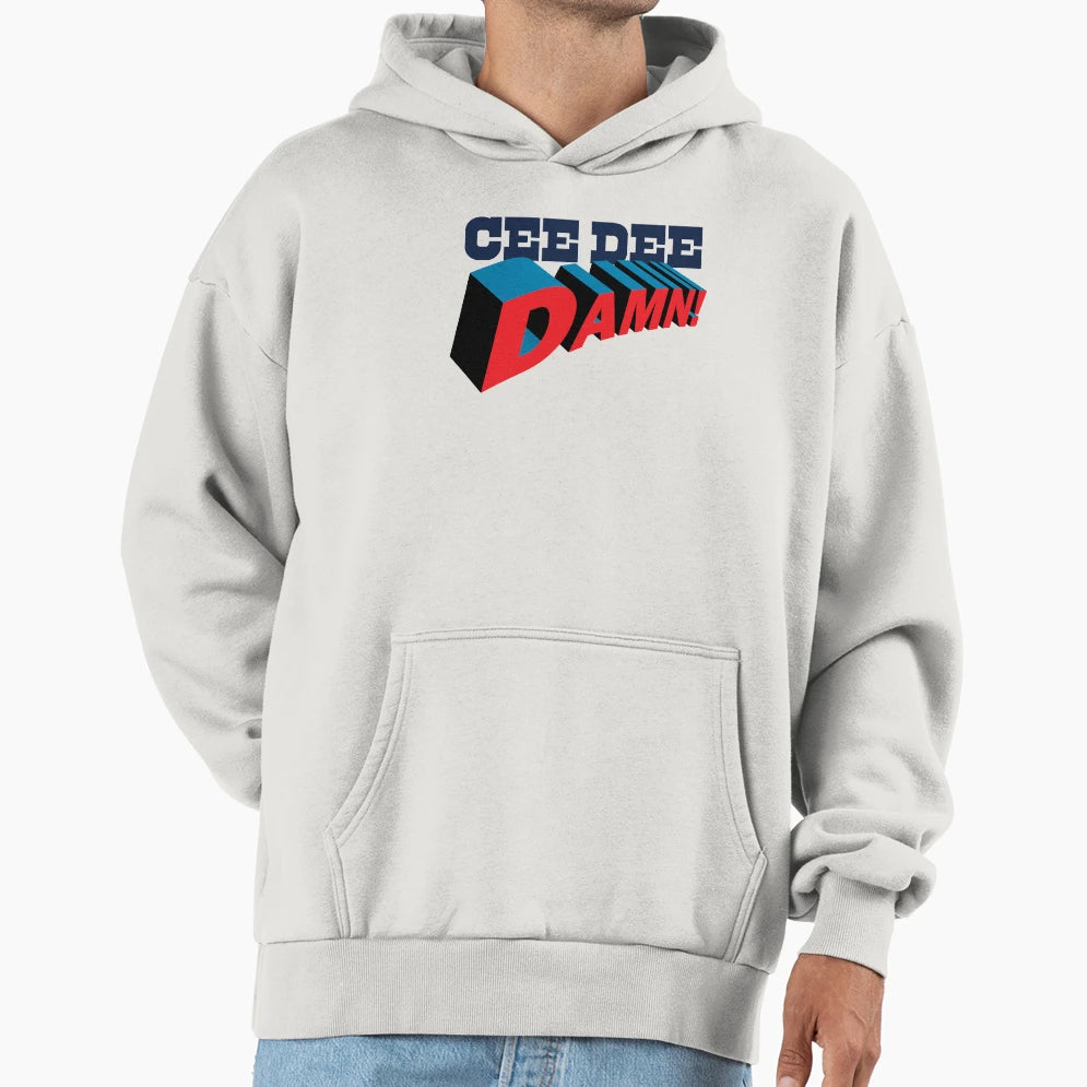 Cee Dee Damn Hoodie - Fun Novelty Design for Adults - T-Shirt, Sweatshirt, Hoodie