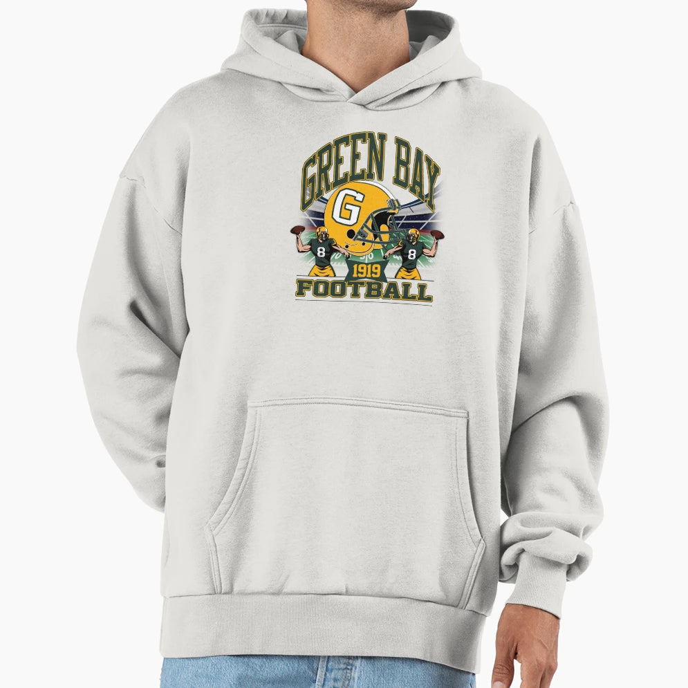Art Green Bay Packers Hoodie - Unique Graphic Men Women - T-Shirt, Sweatshirt, Hoodie