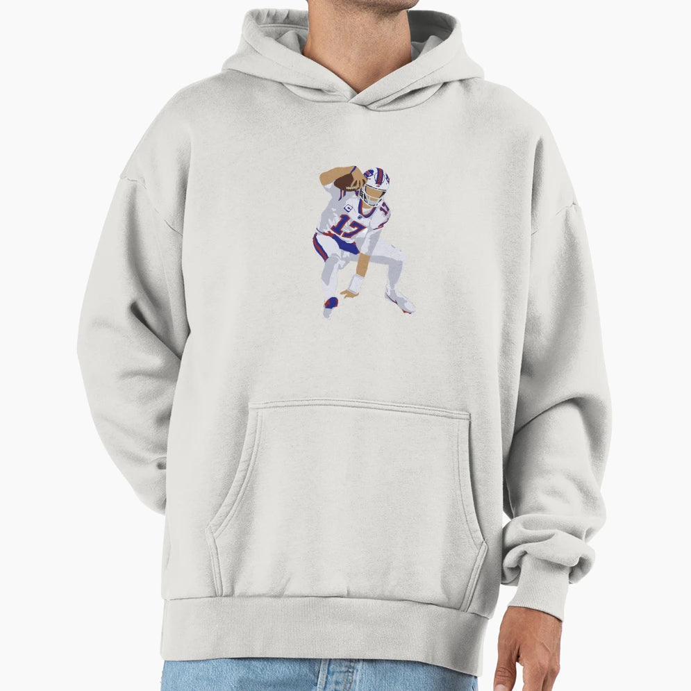 JA Leap Large Hoodie - Minimalist Print Unisex - T-Shirt, Sweatshirt, Hoodie