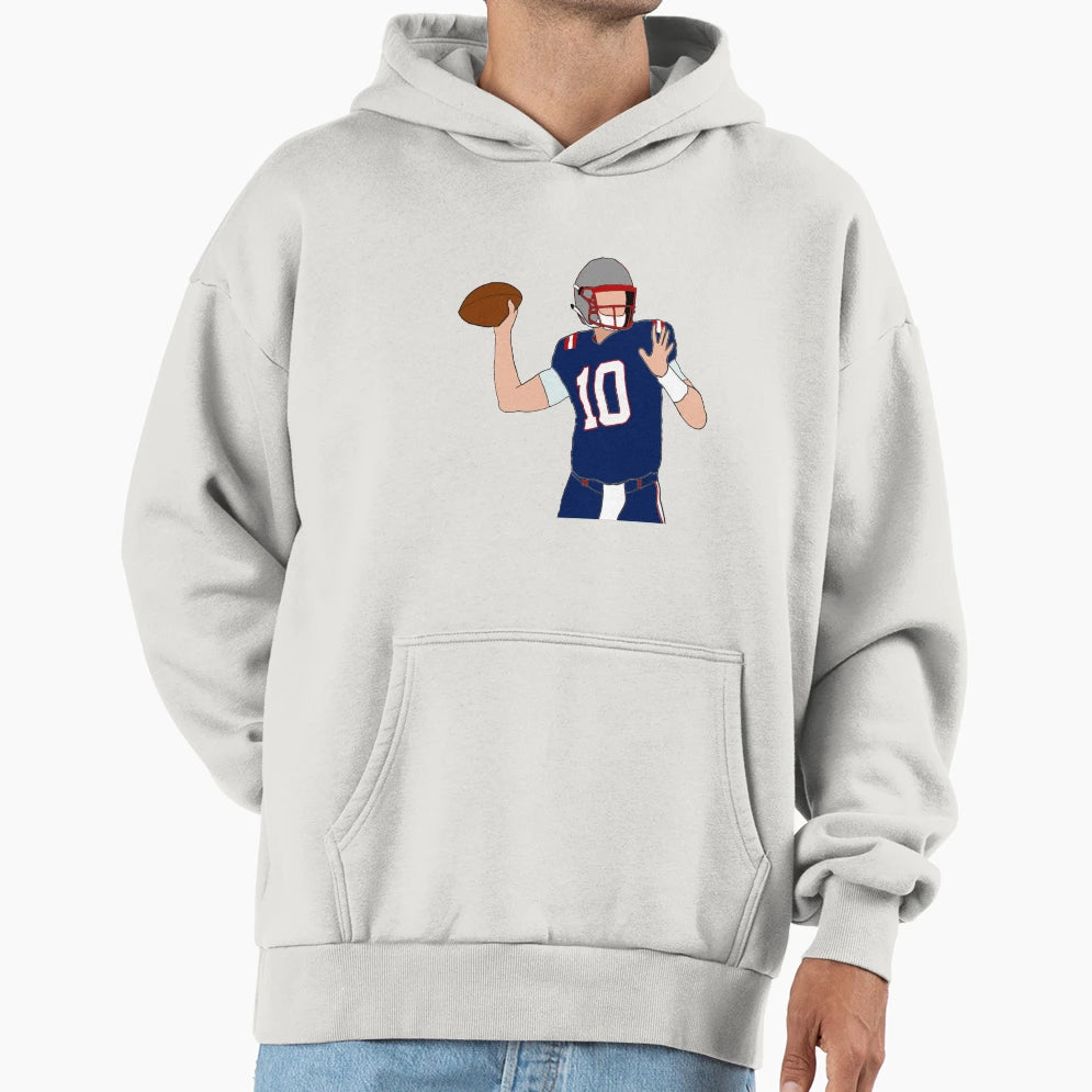 Mac Jones Hoodie - Unique Graphic Men Women - T-Shirt, Sweatshirt, Hoodie