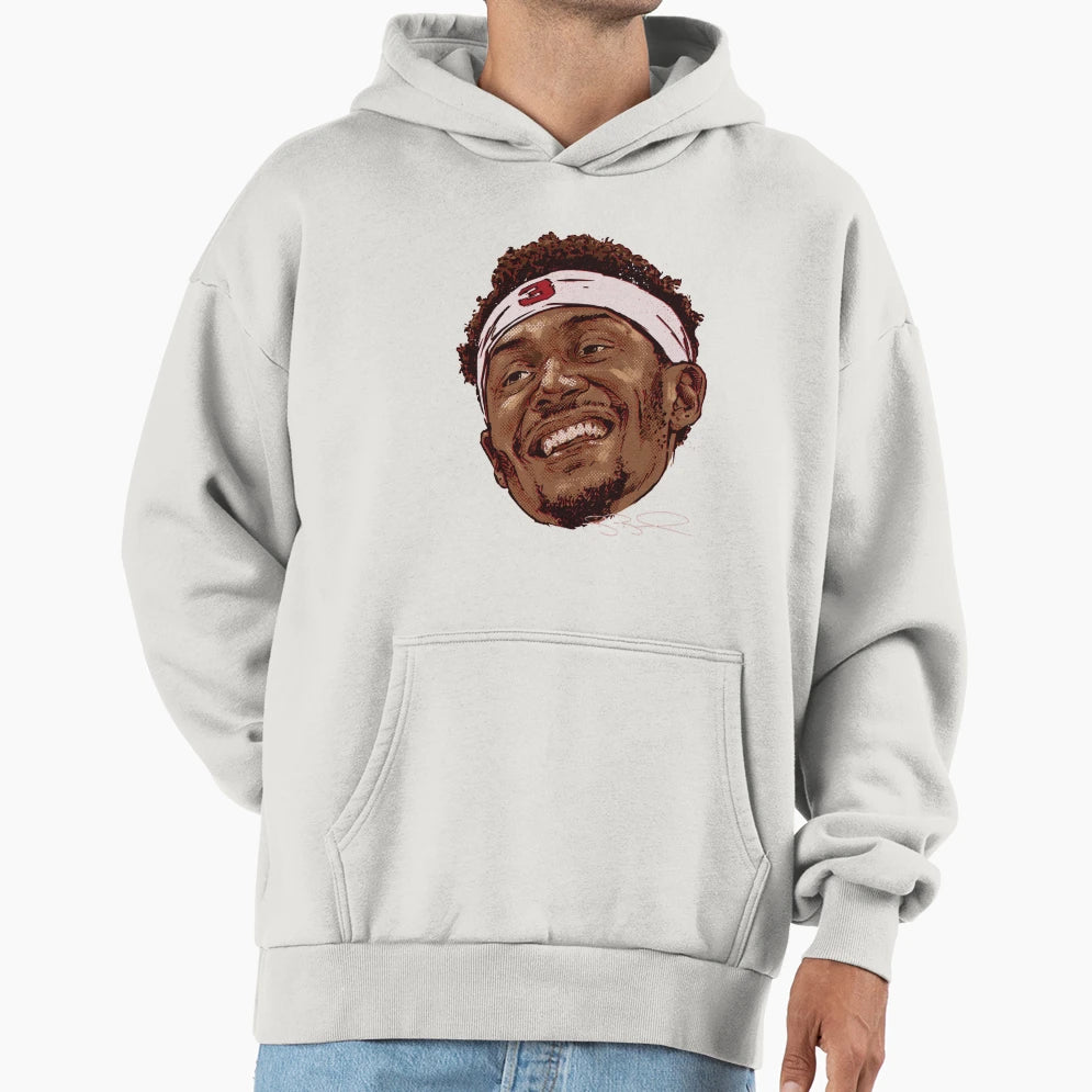Bradley Beal Smile Hoodie - Minimalist Print for Adults - T-Shirt, Sweatshirt, Hoodie