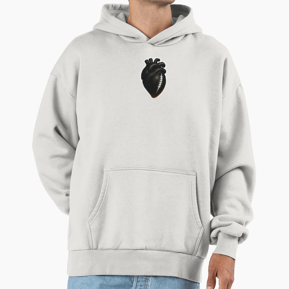 Heart Steel Hoodie - Custom Art Print Unisex - T-Shirt, Sweatshirt, Hoodie