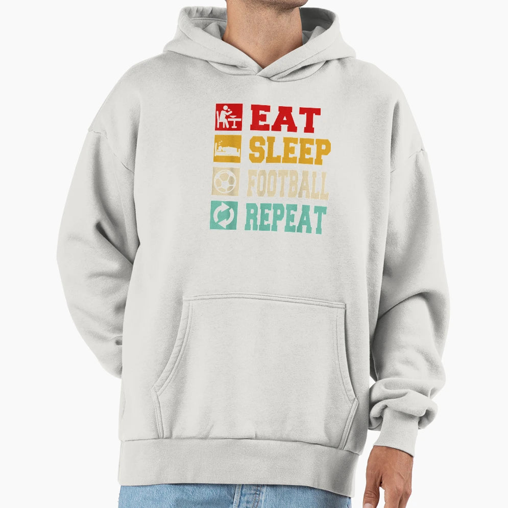 Eat Sleep Repeat Lover Gifts Hoodie - Trendy Graphic Men Women - T-Shirt, Sweatshirt, Hoodie