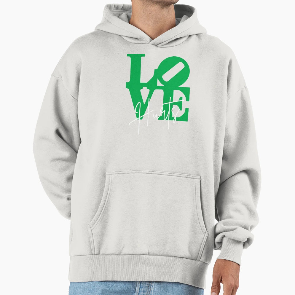 Love Hurts JH Hoodie - Fun Novelty Design Men Women - T-Shirt, Sweatshirt, Hoodie