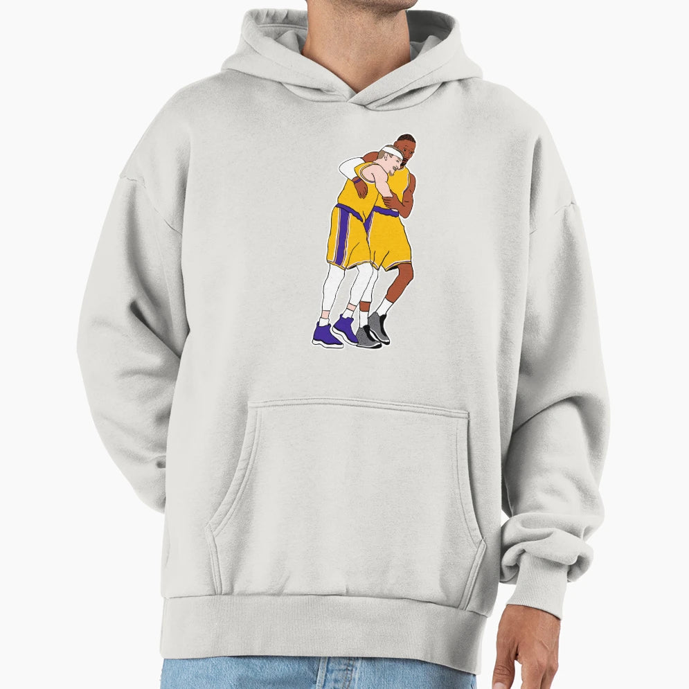 Goat And King Hoodie - Unique Graphic for Adults - T-Shirt, Sweatshirt, Hoodie