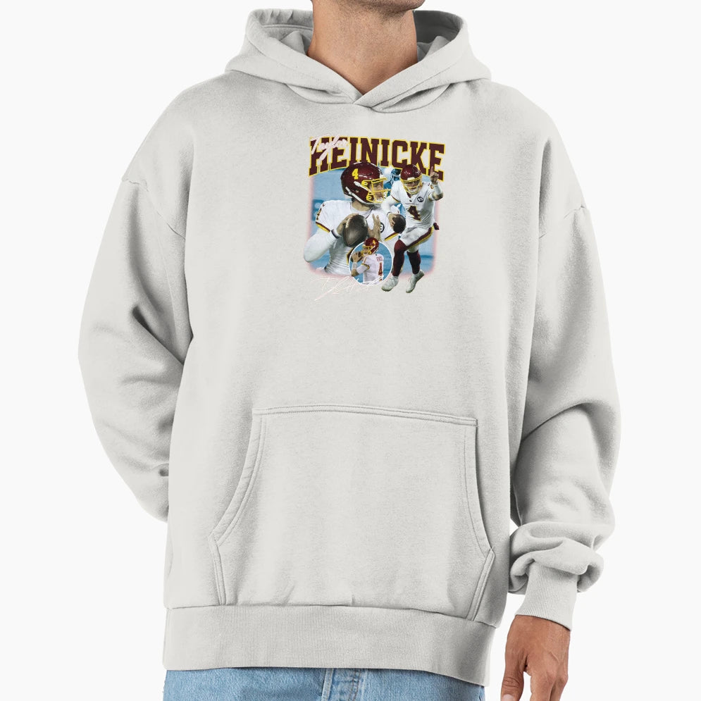Taylor Heinicke Football Signature R Tro Hoodie - Aesthetic Graphic Unisex - T-Shirt, Sweatshirt, Hoodie