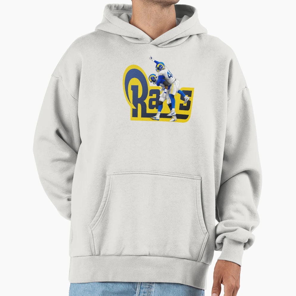 Rams Hoodie - Graphic Print Unisex - T-Shirt, Sweatshirt, Hoodie