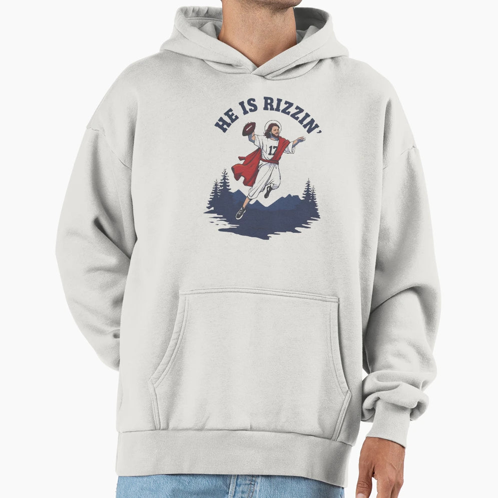 He Is Rizzin JA Hoodie - Custom Art Print Men Women - T-Shirt, Sweatshirt, Hoodie