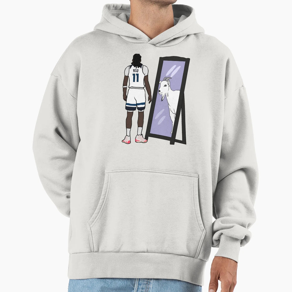 Naz Reid Mirror Goat Hoodie - Casual Everyday Wear for Adults - T-Shirt, Sweatshirt, Hoodie