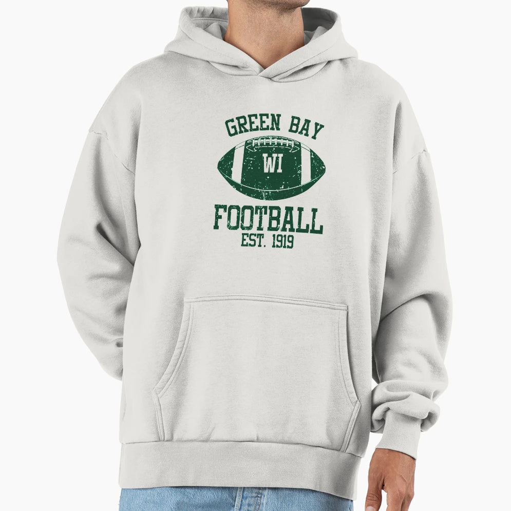 Green Bay Packers Green Bay Hoodie - Casual Everyday Wear for Adults - T-Shirt, Sweatshirt, Hoodie