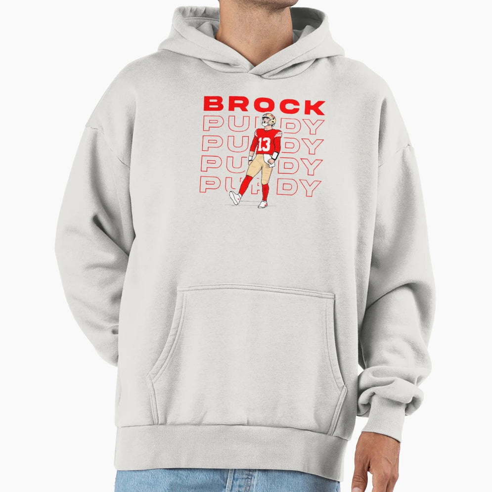 Brock Touchdown Hoodie - Fun Novelty Design Unisex - T-Shirt, Sweatshirt, Hoodie