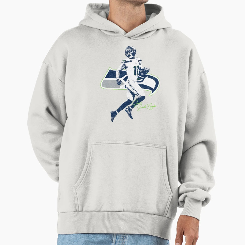 Jaxon Smith Njigba Variant Hoodie - Minimalist Print Men Women - T-Shirt, Sweatshirt, Hoodie