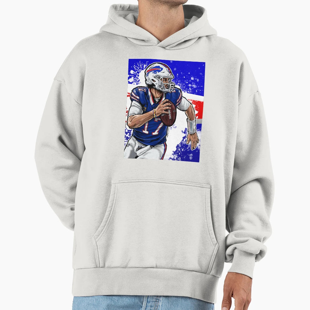 Allen Blue Hoodie - Streetwear Style Men Women - T-Shirt, Sweatshirt, Hoodie