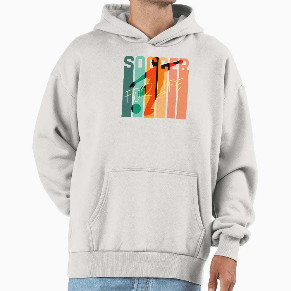 Soccer Life Hoodie - Graphic Print for Adults - T-Shirt, Sweatshirt, Hoodie