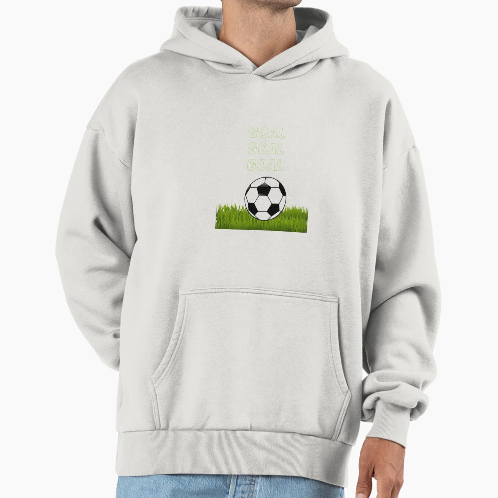 Football Goal Hoodie - Custom Art Print Unisex - T-Shirt, Sweatshirt, Hoodie
