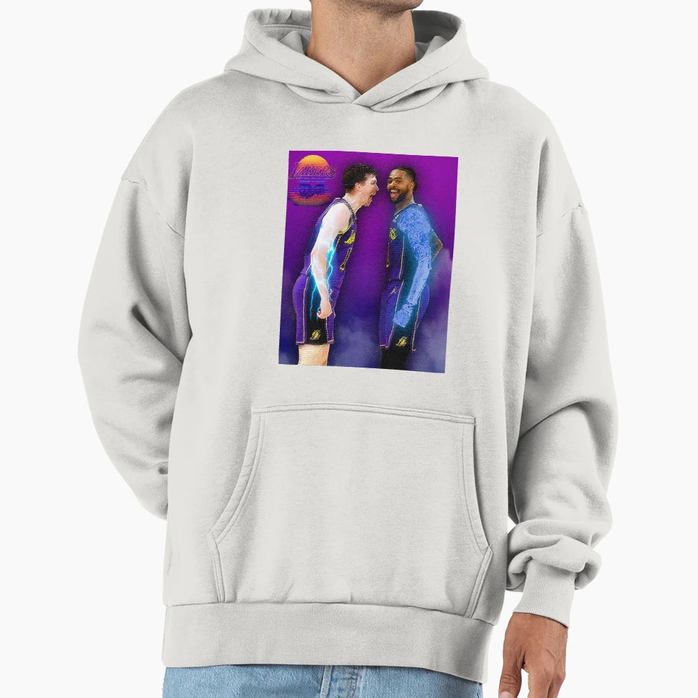 Reaves X Russell Combo Hoodie - Minimalist Print Men Women - T-Shirt, Sweatshirt, Hoodie