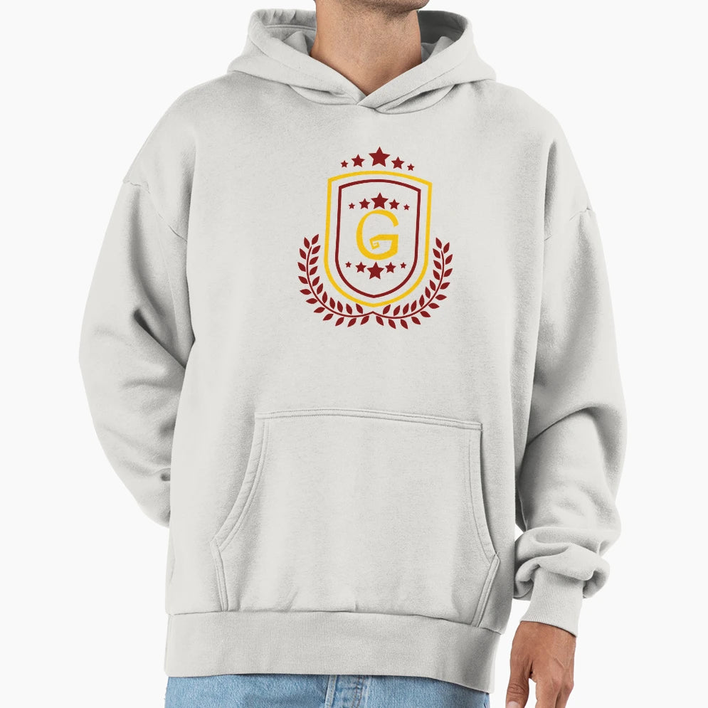 Strong Griffin Lion Star Emblem Hoodie - Trendy Graphic for Adults - T-Shirt, Sweatshirt, Hoodie